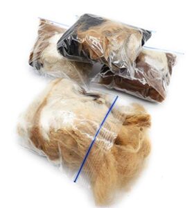 bird nesting ball alpaca fiber refill - 4 bags