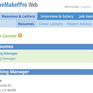 ResumeMaker Professional Web – Annual Subscription [Online Code]