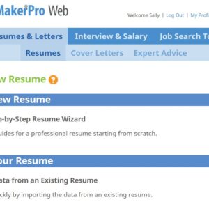 ResumeMaker Professional Web – Annual Subscription [Online Code]