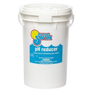in the swim ph reducer - muriatic acid alternative for pools, spas, and hot tubs - prevents cloudy water - 50 pounds