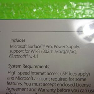 Microsoft 12.3" Surface Pro Core i5 8GB RAM 256GB SSD Windows 10 Tablet FJY-00001