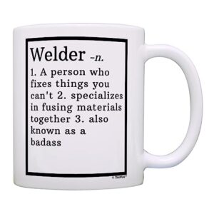 ThisWear Welder Gifts Welder Definition Gifts for Welders Gift 11oz Ceramic Coffee Mug