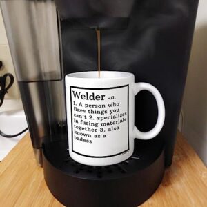 ThisWear Welder Gifts Welder Definition Gifts for Welders Gift 11oz Ceramic Coffee Mug