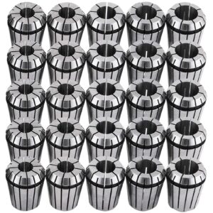 orangea 25 pcs collet set er32 collet chuck 1/16 inch-3/4 inch holder spring collet set for cnc engraving machine & milling lathe tool (er32)