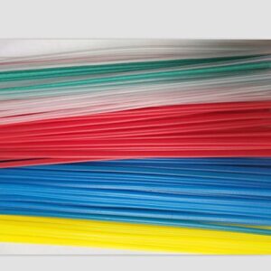 50PCS Yellow/Red/Green/Blue/Transparent PP plastic welding rods PP welder rods for hot air gun 1pc=25cm length