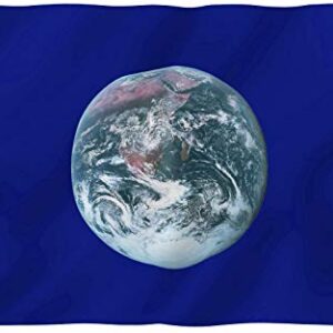 ANLEY Fly Breeze 3x5 Foot Earth Day Flag - Vivid Color and Fade Proof - Canvas Header and Double Stitched - Environmental Awareness Flags Polyester with Brass Grommets 3 X 5 Ft