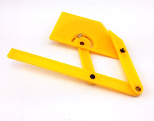 Honbay 1pc Plastic Protractor Angle Finder Measure Arm Ruler Gauge Tool