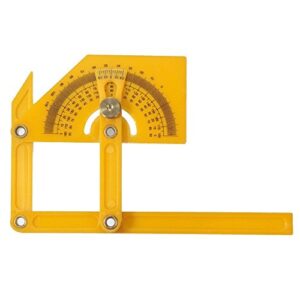 Honbay 1pc Plastic Protractor Angle Finder Measure Arm Ruler Gauge Tool