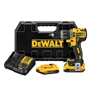 dewalt 20v max* xr hammer drill kit, tool connect bluetooth (dcd797d2)