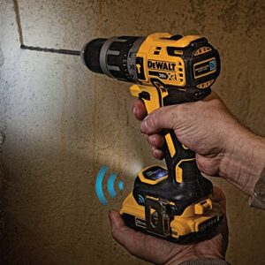 DEWALT 20V MAX* XR Hammer Drill Kit, Tool Connect Bluetooth (DCD797D2)