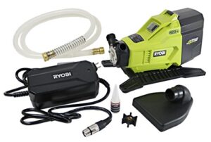 ryobi p750 one+ 18v hybrid lithium ion battery or 120v ac powered portable potable water transfer pump (battery not included, tool only)