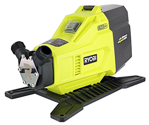 Ryobi P750 One+ 18V Hybrid Lithium Ion Battery or 120V AC Powered Portable Potable Water Transfer Pump (Battery Not Included, Tool Only)