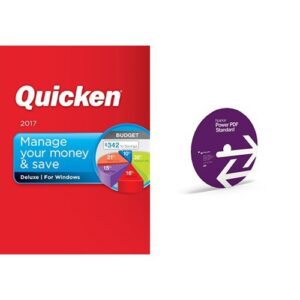 quicken deluxe 2017 and nuance power pdf standard 2.0 bundle