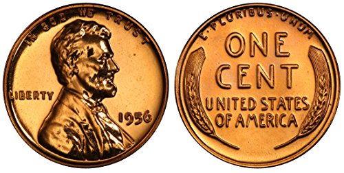 1956 Gem Proof Lincoln Memorial Cent Penny Proof US Mint