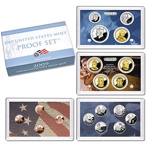 2009 s us mint proof set comes in original packaging from the us mint proof