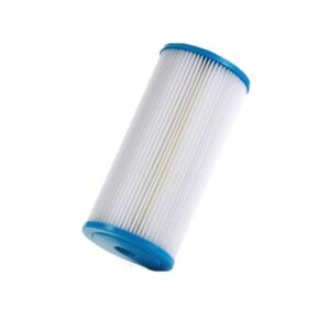 8-pack of baleen filters 10" x 4.5" 20 micron pleated sediment filter cartridge replacement for hdx spc-45-1020, watts fm-bb-10-20, pentek s1-bb