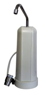 f5 30,000-gallon countertop water filter, white finish