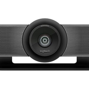 Logitech MeetUp and Expansion Mic HD Video and Audio Conferencing System for Small Meeting Rooms - Black