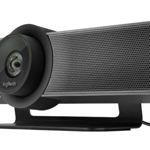 Logitech MeetUp and Expansion Mic HD Video and Audio Conferencing System for Small Meeting Rooms - Black