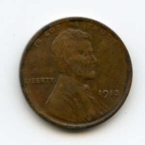 1913 lincoln cent vf/ex