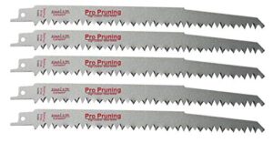 9-inch wood pruning saw blades for reciprocating/sawzall saws - 5 pack - caliastro