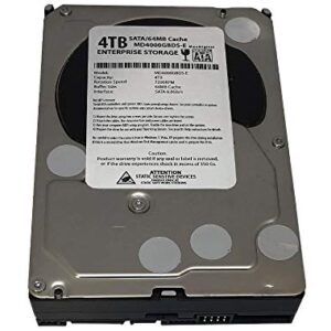 MaxDigital 4TB 7200RPM 64MB Cache SATA III 6.0Gb/s (Enterprise Storage) 3.5" Internal Hard Drive w/2 Year Warranty