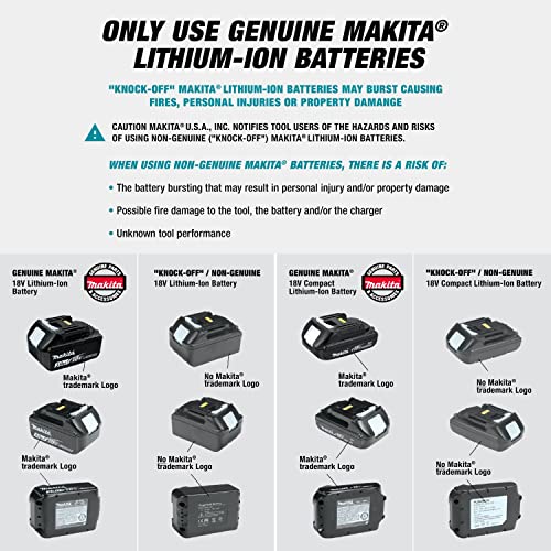 Makita XT446T 18V LXT Lithium-Ion Brushless Cordless Combo Kit (4 Piece)