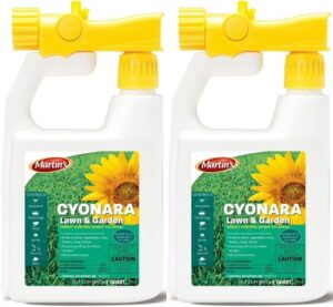 martin's cyonara lawn & garden insect control ready-to-spray 2qt (2 x 1qt)