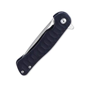 Kizer DUKES, Folding Pocket Knives with 3 Inches N690 Blade and Black G10 Handle, Flipper, Outdoor, EDC -V3466N1