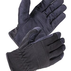 SKYDEER 3-Pairs Pack Durable Leather Work Gloves for Gardening and General Work (SD8810/L)