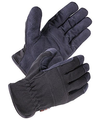 SKYDEER 3-Pairs Pack Durable Leather Work Gloves for Gardening and General Work (SD8810/L)
