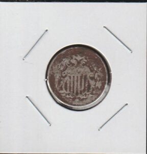 1868 shield (1866-1883) nickel good
