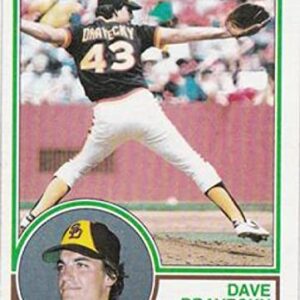 Baseball MLB 1983 Topps #384 Dave Dravecky RC Padres