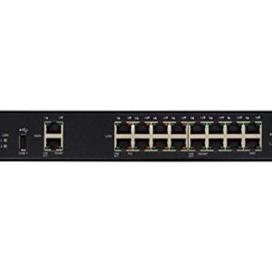Cisco RV345P VPN Router | 16 Gigabit Ethernet (GbE) Ports | PoE | Dual WAN | Limited Lifetime Protection (RV345P-K9-NA)