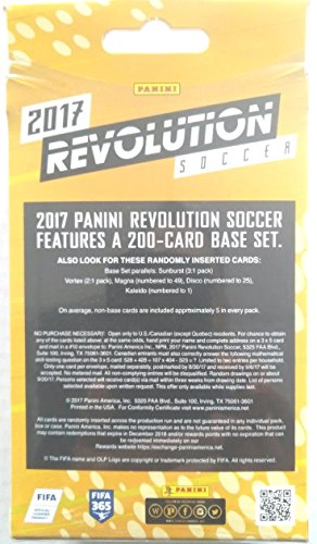 2017 PANINI REVOLUTION SOCCER 15 BASE CARD HANGER BOX LOOK TEEN SENSATION CHRISTIAN PULISIC ROOKIE CARD & FOR EXCLUSIVE INSERTS! SUPERSTARS MESSI, NEYMAR, RONALDO & MORE! SHIPS FROM USA