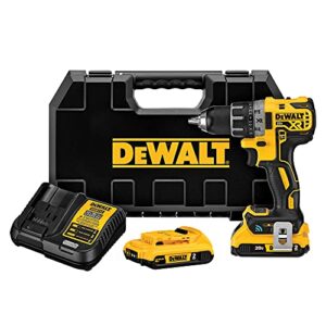 dewalt 20v max xr brushless drill/driver kit with tool connect bluetooth, cordless (dcd792d2)