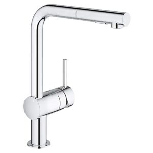 grohe 30300000 minta pull-out kitchen faucet chrome