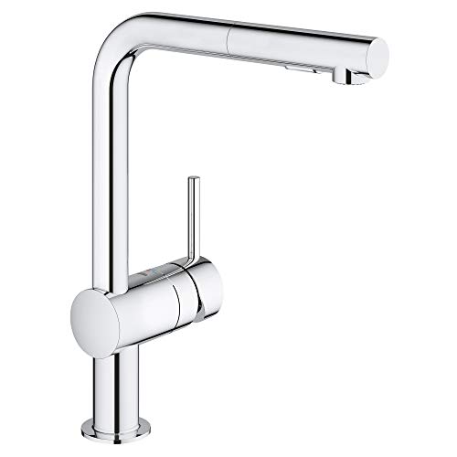 GROHE 30300000 Minta Pull-Out Kitchen Faucet Chrome