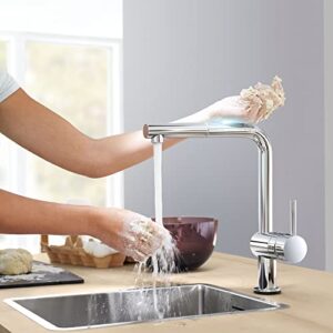 GROHE 30300000 Minta Pull-Out Kitchen Faucet Chrome