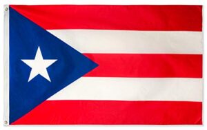 danf puerto rico flag 3x5 foot polyester puerto rican national flags polyester with brass grommets 3 x 5 ft
