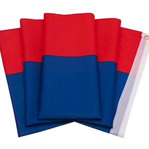 DANF Colombia Flag 3x5 Ft Thick Polyester, Fade Resistant, Brass Grommets, Canvas Header, Double Sided Colombian National Flags 3 X 5 Feet