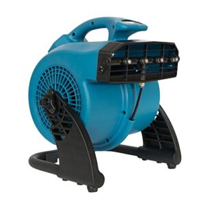 xpower misting fan fm-48, outdoor cooling, heavy duty, powerful, high velocity, 3-speed, ideal for camping, patios, picnics, & more