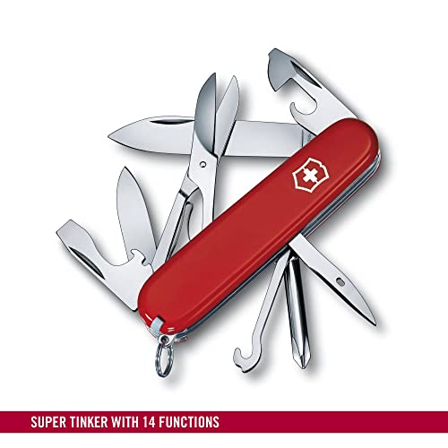 Victorinox Swiss Army Super Tinker Pocket Tool - Red