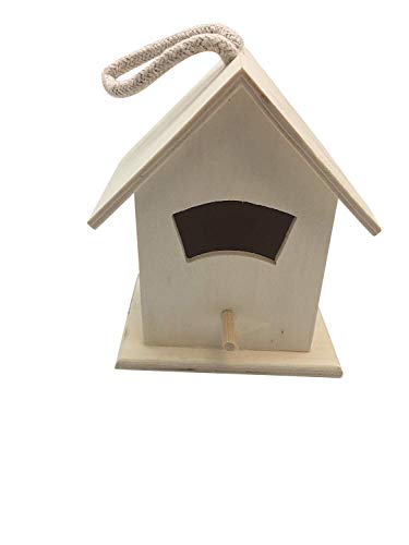 Oojami Design Your Own Wooden Birdhouses 12 Bird House Bulk (Modern)