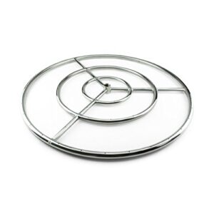 fire ring burner for fire pits and fireplaces | 30 inch, stainless steel burner