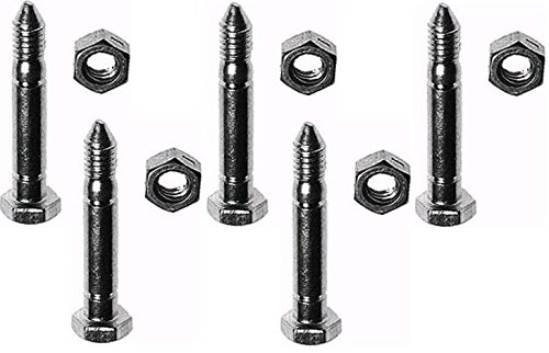 The ROP Shop (5) Shear PINS & Bolts for Ariens 51001500 510015 Snowthrower Snowblowers Auger