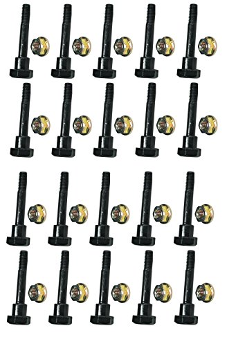 The ROP Shop (20) Shear PINS & Bolts fits Honda HS1132 HS50 HS55 HS624 HS70 Push Snowblowers