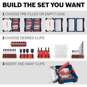 BOSCH CCSPHV208 8-Piece Assorted Set 2 In. Impact Tough Phillips Power Bits with Clip for Custom Case System