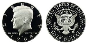 1988 s gem proof kennedy half dollar us coin 1/2 us mint dcam
