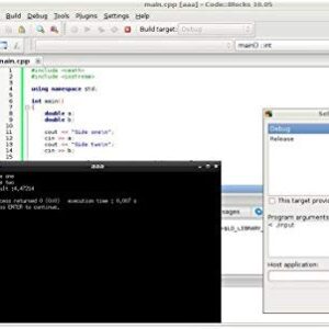 C C++ and Fortran Windows Programming IDE Code Blocks PC Computer Software